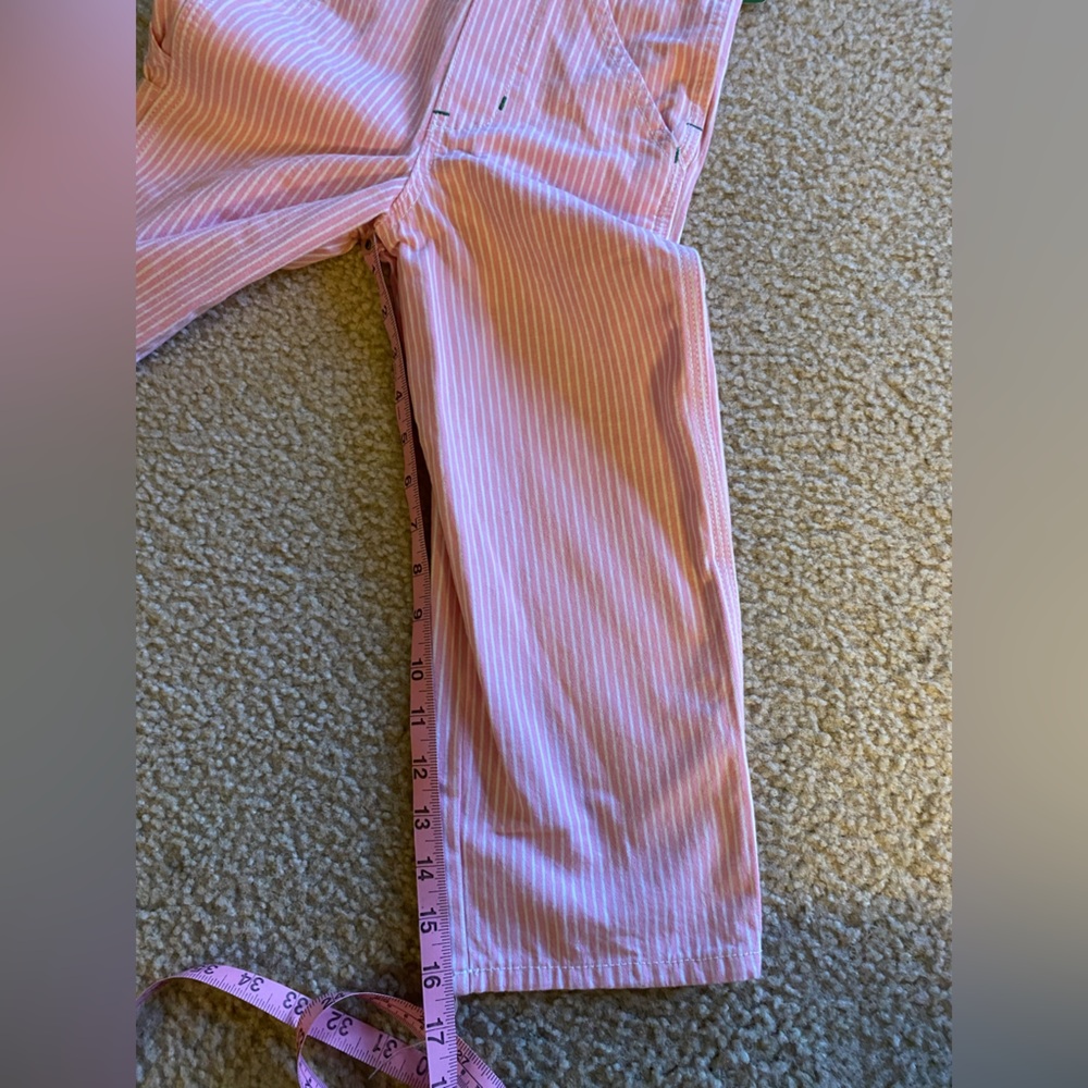 Pink Striped Overalls John Deere - Picture 8 of 9